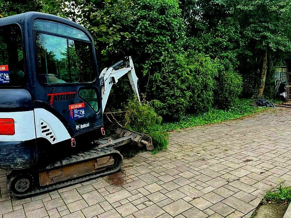 Wykop pod przyłącze – rów o stałej głębokości